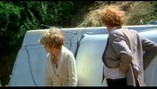 Family Plot (1976)Angeles Crest Highway, California, Barbara Harris, Bruce Dern and car
